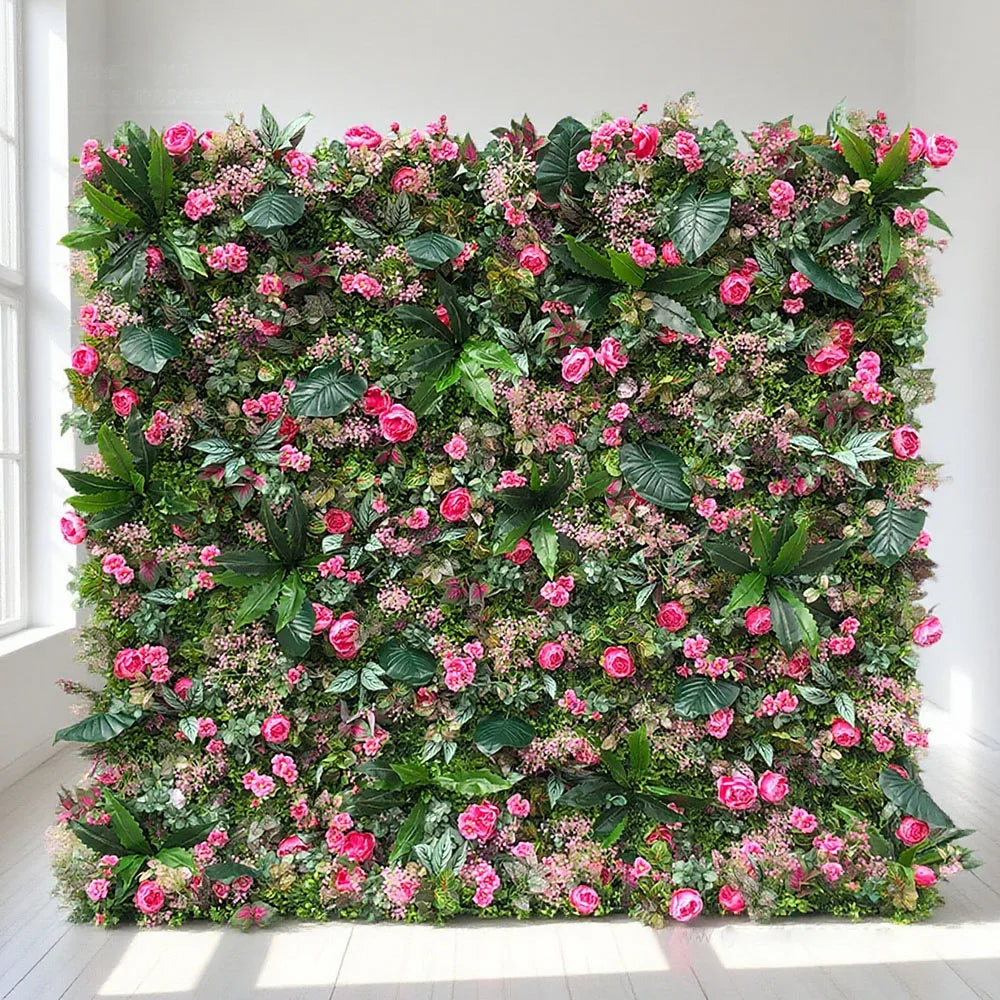 Made-to-order Modern Classic Faux Artificial Flower Wall in Carton for Exclusive Wedding Decoration Themes