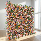 Wholesale Hot Sale Best Price Durable Rollable Modern Classic Faux Flower Wall with Carton Packing for Wedding Decoration