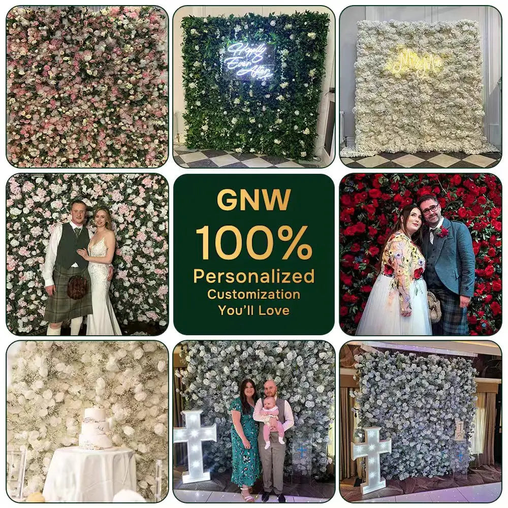 Promotion Event Buy More Save More on Artificial Flower Wall Wedding Decoration