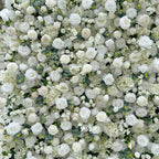 New Arrival Romantic Modern Detachable Artificial Flower Wall Wedding Decoration Backdrop