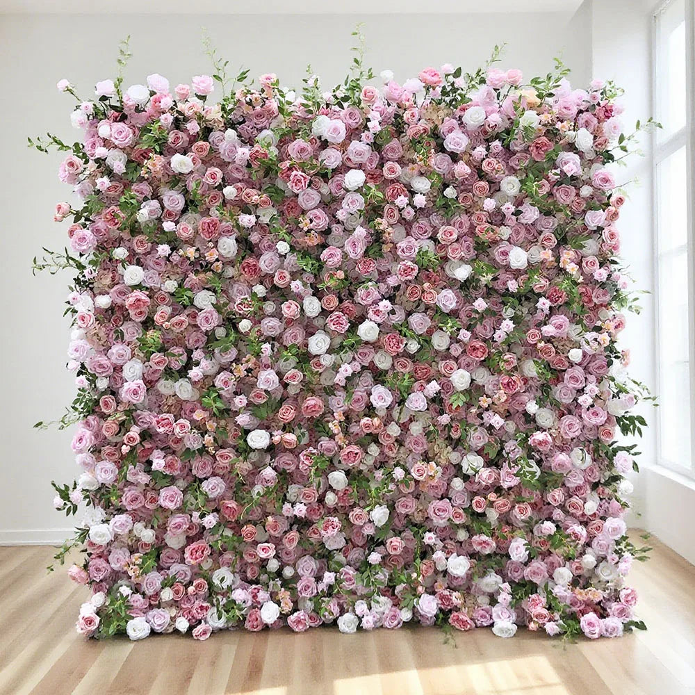 Best Price Wholesale Modern Classic Artificial Flower Wall for Wedding Decoration Customized Size & Color Carton Packed