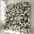 High-Quality Craftsmanship Realistic Skin-Safe Artificial Flower Wall for Wedding Events