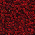 8ft *8ft Customized 3D Roll up Artificial Red Rose Wedding Decor Cloth Bottom Flower Wall