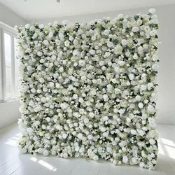 Flash Sale Today Only Premium Modern Romantic New Arrival Artificial Flower Wall for Wedding Decoration Low Price