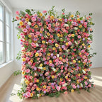 Wholesale Hot Sale Best Price Durable Rollable Modern Classic Faux Flower Wall with Carton Packing for Wedding Decoration