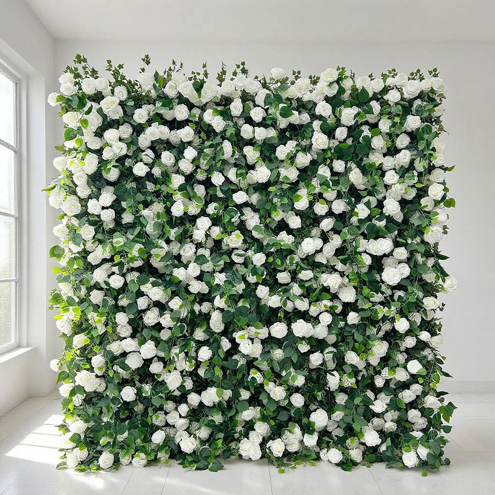 Popular Design Artificial Flower Wall Panel for Wedding Arch Decoration Baby Shower