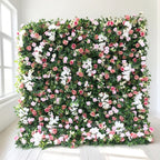 High-Quality Craftsmanship Realistic Skin-Safe Artificial Flower Wall for Wedding Events