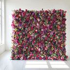 Factory Direct Sale Custom-Built Realistic Peony Artificial Floral Wall for Wedding Decoration