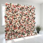 Best Selling Modern Classic 3D Daisy Silk Artificial Flower Wall Backdrop with Customizable Size Color for Wedding Events Carton