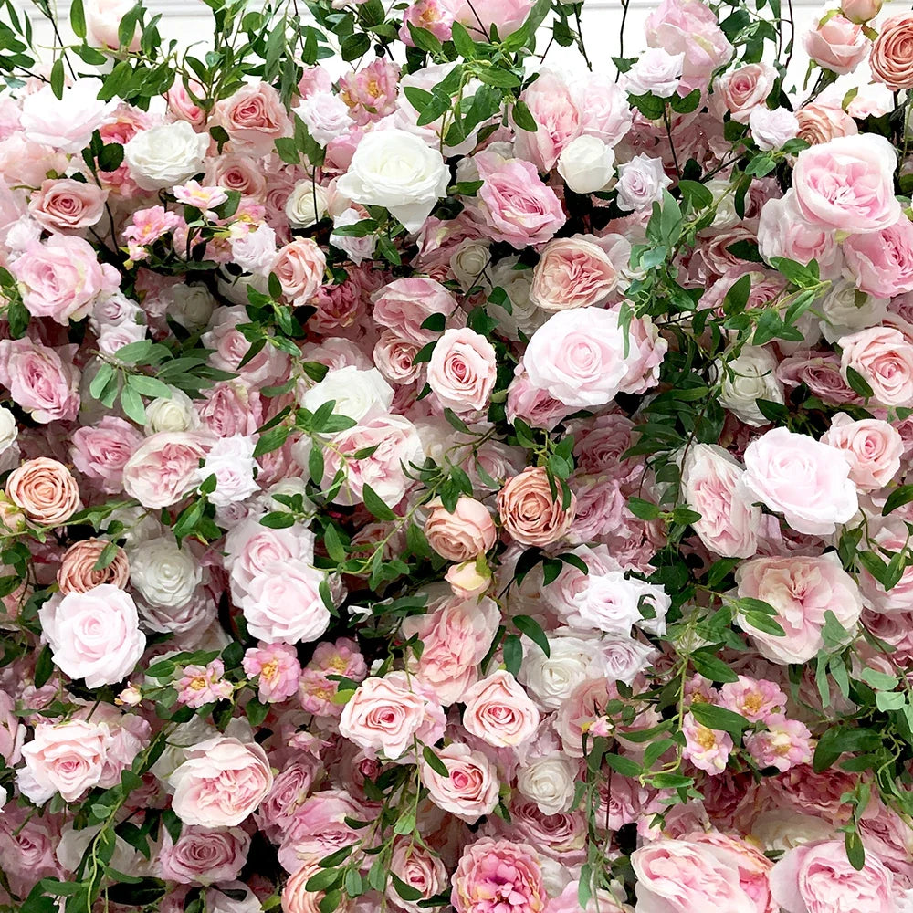 Wholesale Customization Service for Personalized Silk Flower Panel Wedding Decoration Modern Classic Style Carton Packing