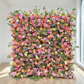 Wholesale Hot Sale Best Price Durable Rollable Modern Classic Faux Flower Wall with Carton Packing for Wedding Decoration