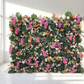 Wholesale of New Materials Fire Retardant Artificial Flower Wall Backdrop for Wedding Display