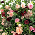 Time-Limited Surprise Price Best Selling Modern Faux Artificial Flower Wall Carton Packed for Wedding