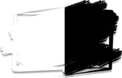 Hospitality and Fit-out Projects Modern Wall Decor Handmade Canvas Acrylic Abstract Wall Art 3D Textured Animal Paintings - Black and White / 50*70cm(19.69*27.56in)