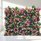 Time-Limited Surprise Price Best Selling Modern Faux Artificial Flower Wall Carton Packed for Wedding