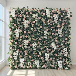 Made-to-order Modern Classic Faux Artificial Flower Wall in Carton for Exclusive Wedding Decoration Themes
