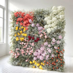 2025 New Customization Option for Bespoke Artificial Flower Wall Wedding Decoration