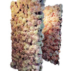 8ft*8ft Flower Wall for Wedding Glowers 3D Artificial Backdrop Flower Wall