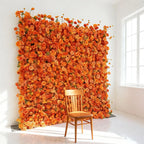 2025 New Materials Lightweight Artificial Flower Wall for Easy Wedding Decoration Setup