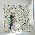 Flash Sale Today Only Premium Modern Romantic New Arrival Artificial Flower Wall for Wedding Decoration Low Price