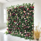 Time-Limited Surprise Price Best Selling Modern Faux Artificial Flower Wall Carton Packed for Wedding