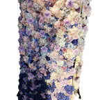 8ft*8ft Flower Wall for Wedding Glowers 3D Artificial Backdrop Flower Wall